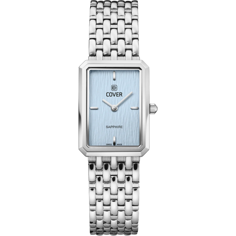 Cover NOBLE SQUARE Light Blue, Silver