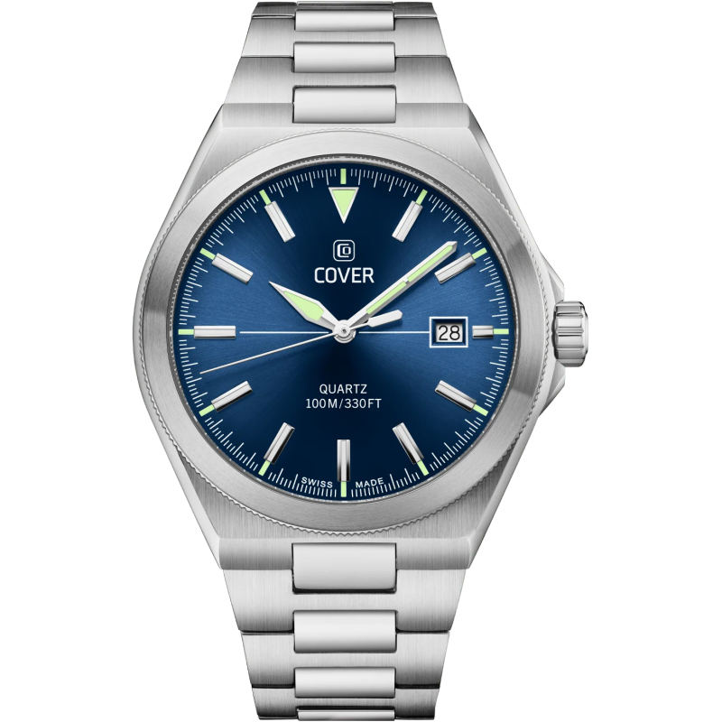 Cover ICONOSTEEL Blue, Silver Color