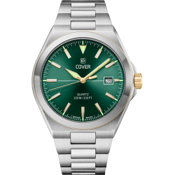 Cover ICONOSTEEL Green, Bicolor Silver Gold