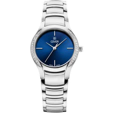 Cover SANDARA Crystal Watch Blue, Silver