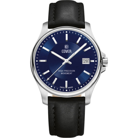 Cover MARVILLE GENT Blue, Leather Silver