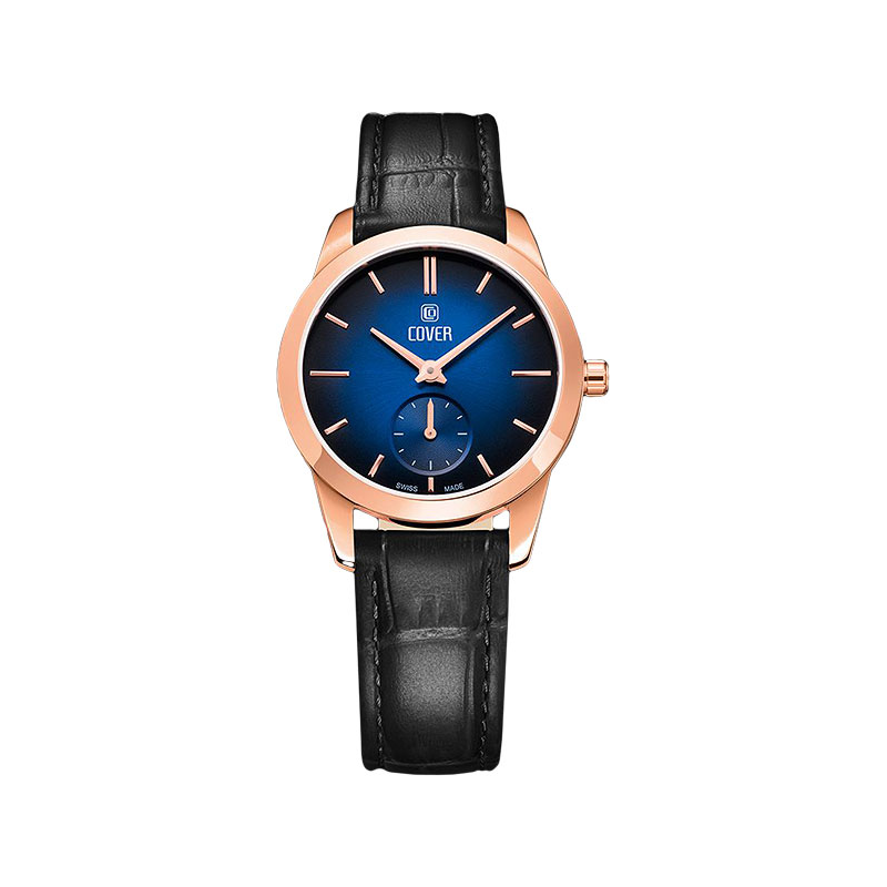 Cover NOBILA Blue, Leather Rose Gold