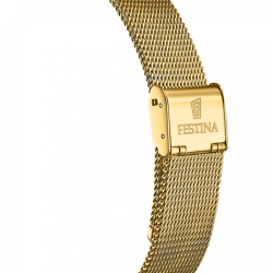 FESTINA CLASSICS Swiss Made, gold, steel strap, men's