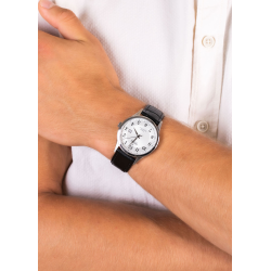 FESTINA CLASSICS Swiss Made, silver leather strap, men's