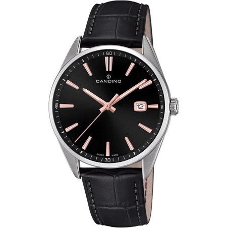 Candino CLASSIC GENTS Swis men's, black