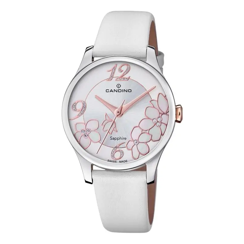 Candino LADY ELEGANCE Swiss women's, mother of pearl