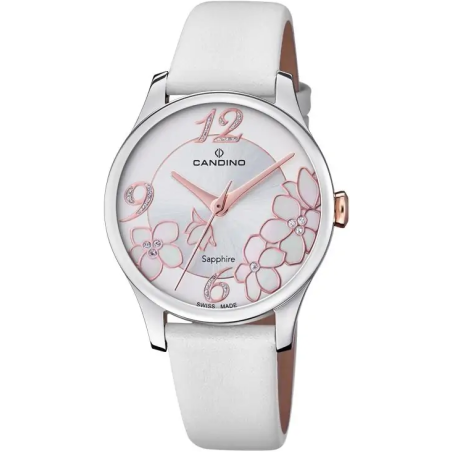 Candino LADY ELEGANCE Swiss women's, mother of pearl
