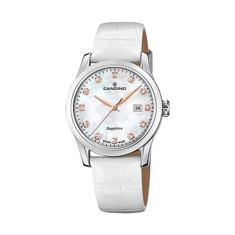 Candino LADY ELEGANCE Swiss women's, mother of pearl