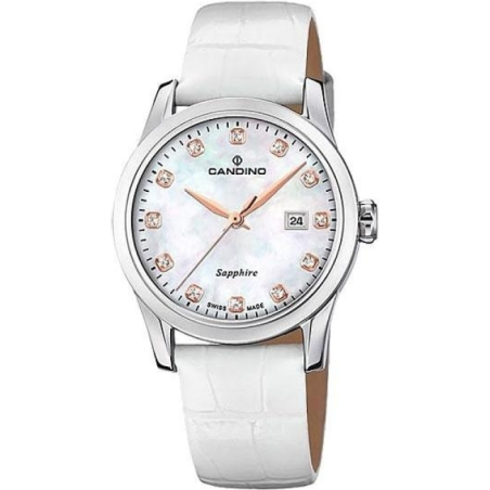 Candino LADY ELEGANCE Swiss women's, mother of pearl
