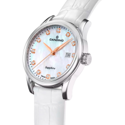 Candino LADY ELEGANCE Swiss women's, mother of pearl