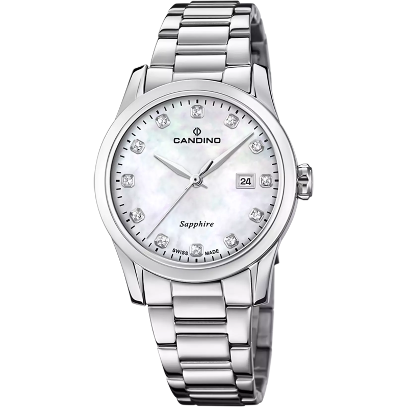 Candino LADY ELEGANCE Swiss women's, mother of pearl