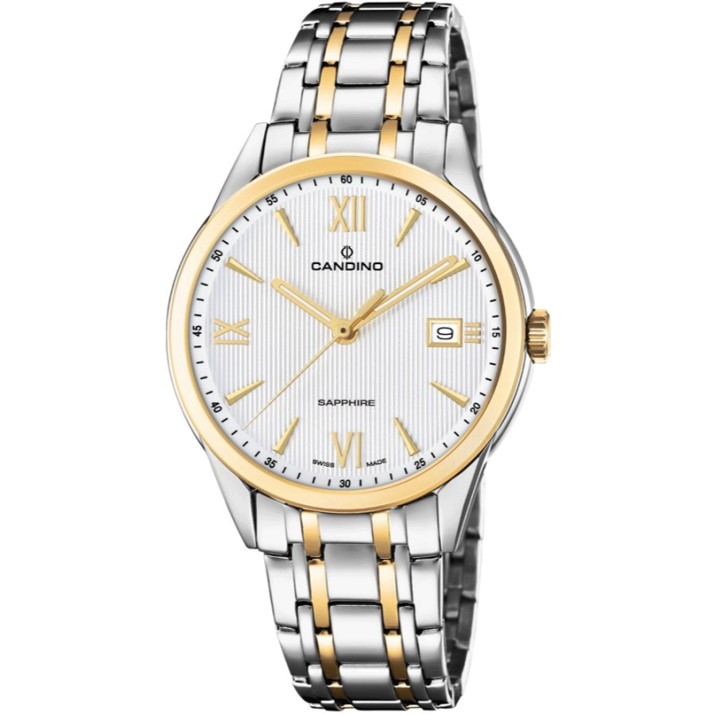 Candino COUPLE CLASSIC Swis for him and her, white