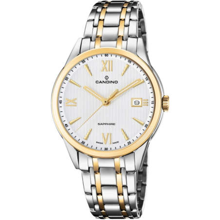 Candino COUPLE CLASSIC Swis for him and her, white