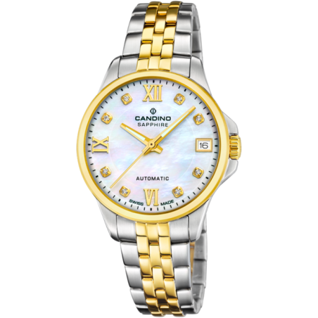 Candino AUTOMATIC Swiss women's, white