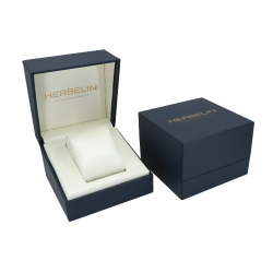 Michel Herbelin CLASSIQUE – QUARTZ – GOLD & BROWN LEATHER