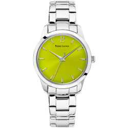 Pierre Lannier ROXANE Green Dial Silver Steel Strap