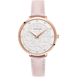 Pierre Lannier EOLIA White Dial Rosé Strap