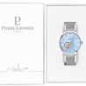 Pierre Lannier AUTOMATIC Blue Dial Silver Mesh Strap