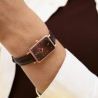 Pierre Lannier ARIANE Brown Dial Brown Leather 12 MM Strap