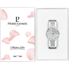 Pierre Lannier EOLIA Silver Dial Silver Strap