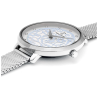 Pierre Lannier EOLIA Blue Dial Silver Strap