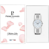 Pierre Lannier EOLIA Blue Dial Silver Strap
