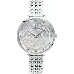 Pierre Lannier EOLIA Silver Dial Silver Strap